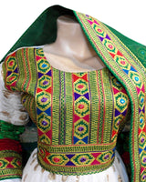 Kuchi Bridal Embroidered Dress