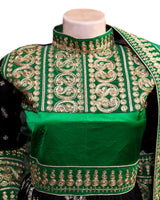 Traditional Hand Embroidered Afghan Bridal Dress