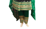 Traditional Hand Embroidered Afghan Bridal Dress