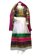 afghan fashion long frock