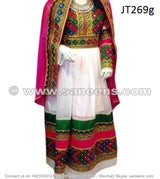 Afghan Bridal Embroidered Dress