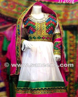 Afghan Bridal Embroidered Dress