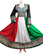 afghan fashion long dress