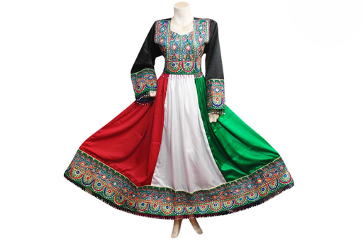 afghan fashion long dress