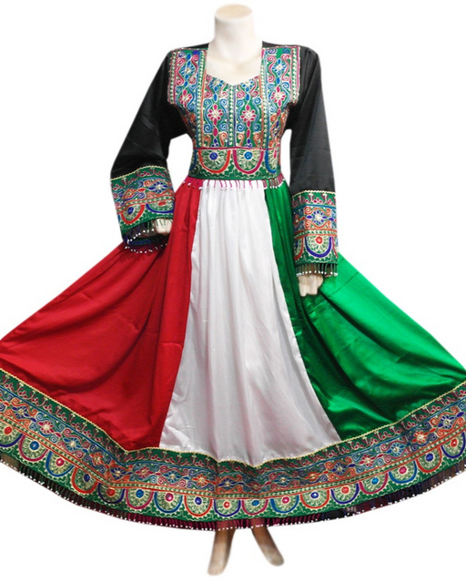 afghan fashion long dress