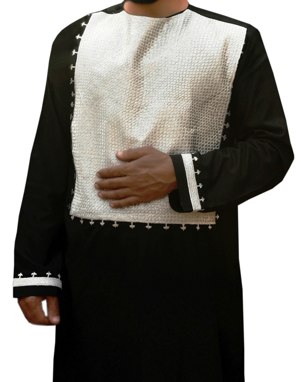 afghan embroidery work apparels