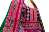 Hand Embroidered Afghan Traditional Bridal Dress