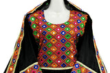 Pathani Dress In Black Color Afghan Clothes High Low Design
