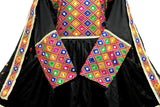 Pathani Dress In Black Color Afghan Clothes High Low Design