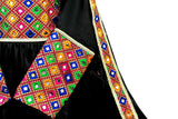 Pathani Dress In Black Color Afghan Clothes High Low Design
