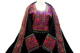 Muslim Wedding Dress Pakistani Dress In Black Color