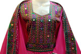 Stunning Pink Afghani Bridal Frock: New Persian-inspired Design