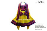 Islamic Wedding Dresses Afghani Dress In Yellow Color