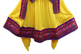 Islamic Wedding Dresses Afghani Dress In Yellow Color