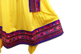 Islamic Wedding Dresses Afghani Dress In Yellow Color