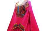 Afghani Pathani Pink Dress Pashtun Brides Clothing