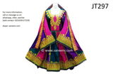 Afghan Clothes In Multicolor Fabric Pashtun Singer Dress
