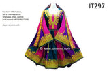 Afghan Clothes In Multicolor Fabric Pashtun Singer Dress