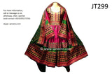 Mirrors Work Afghan Clothing In Pink Color Persian Singer Dresses Online