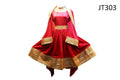 Afghan Clothes In Pink Color With Fancy Lace Arabic Wear