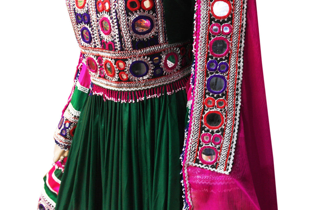 muslim wedding dresses, afghan needwork dress