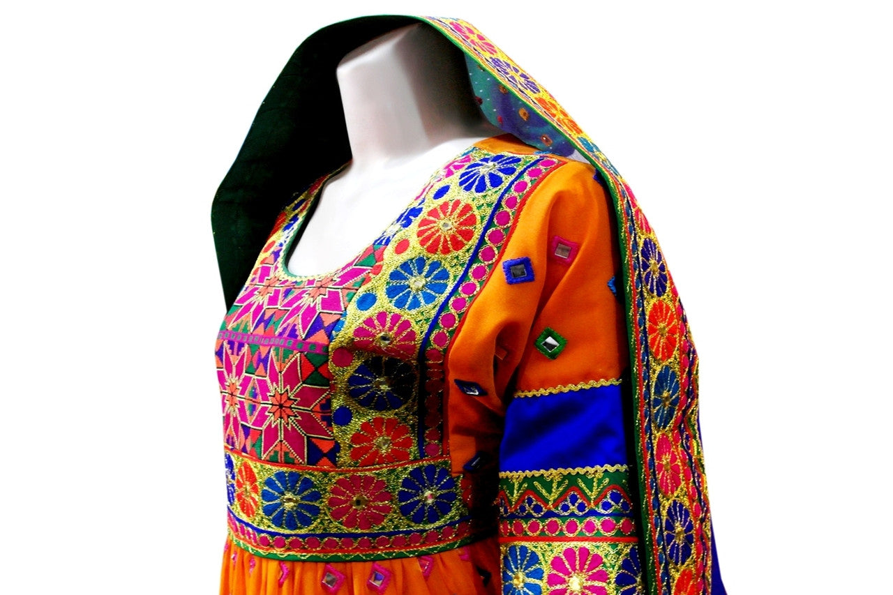 afghani dress new style