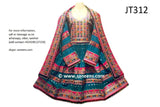 Persian Bridal Clothes In Blue Barosha  Afghan Clothing