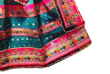 Persian Bridal Clothes In Blue Barosha  Afghan Clothing