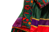 Elegant Afghan Green Pathani Frock - New Fashion Style