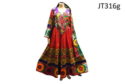 Persian Bridal Dress Muslim Wedding Dresses Afghan Gown In Red Color