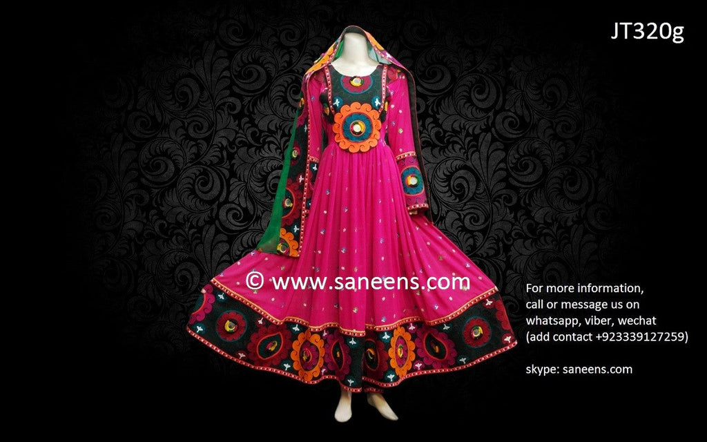afghan clothes, pashtun bridal dress