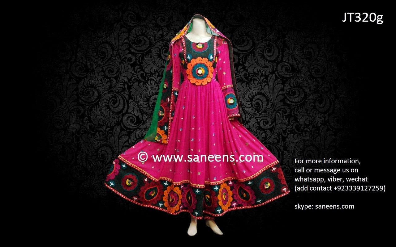 afghan clothes, pashtun bridal dress