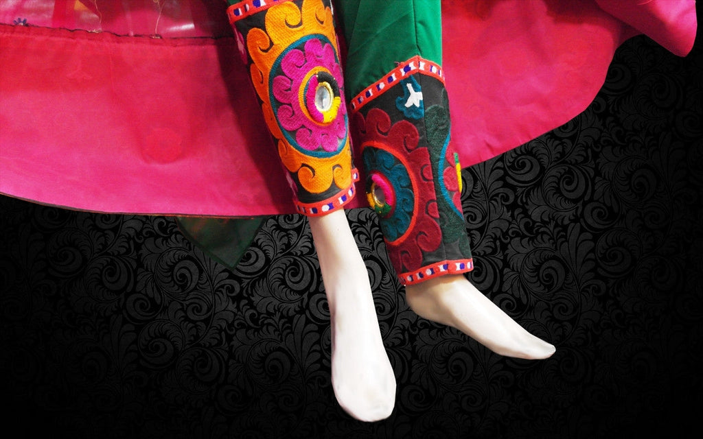 afghan fashion long dress