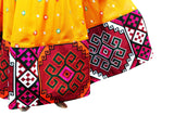 Pathani Long Dress Afghan Pashtun Singer Gown In Orange Color
