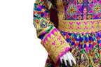 muslim wedding dress in multi color