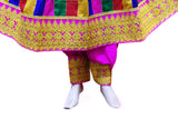 Afghan Gown In Multi Color Pathani Dress Persian Bridal Clothes