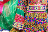 Pashtun Yakhan Dozi Dress In Multi Color Afghan Gown Persian Nikah Clothes