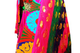 Pathani Bride Long Dress In Pink Color Afghan Gown Muslim Nikah Frock