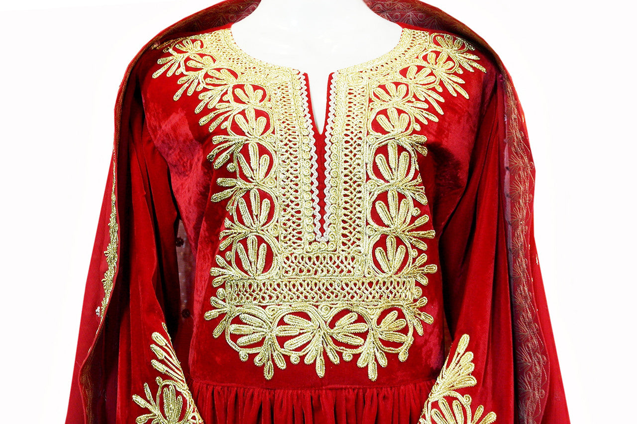 pathani clothes, persian bridal frock