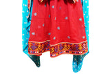 Pathani Dress In Dark Red Color Persian Bridal Clothes Afghan Clothing