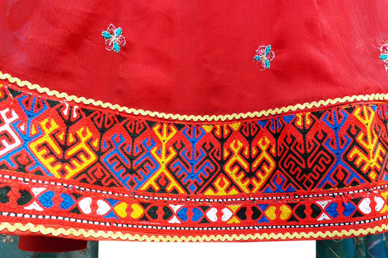 persian bridal frock