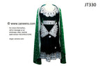 Persian Bridal Clothes Afghan Clothing In Black Velvet Muslim Costume