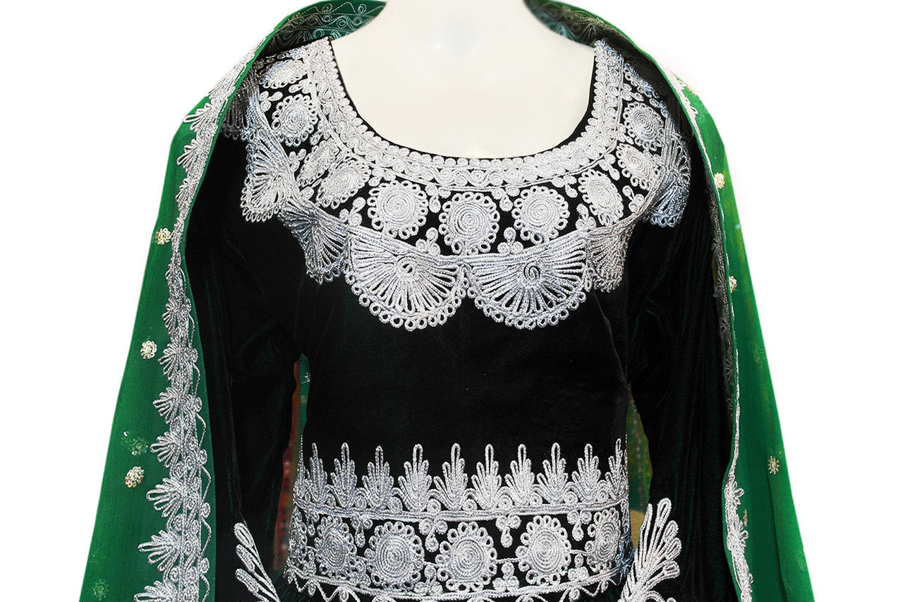 persian bridal clothes, pashtun singer dress