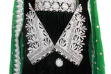 Persian Bridal Clothes Afghan Clothing In Black Velvet Muslim Costume