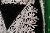 Persian Bridal Clothes Afghan Clothing In Black Velvet Muslim Costume