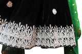 Persian Bridal Clothes Afghan Clothing In Black Velvet Muslim Costume
