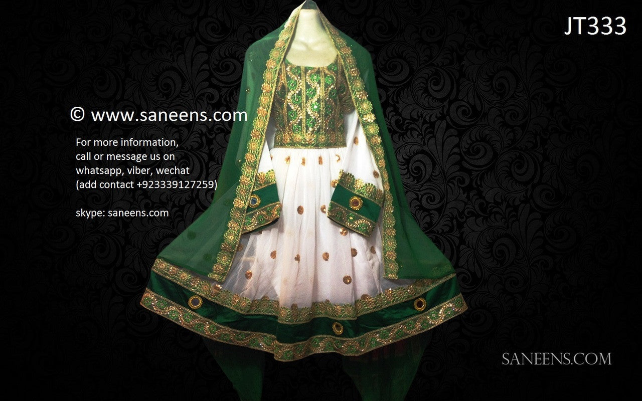 Pashtun Singer Clothes In White Color Afghan Fashion Clothing Online