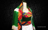 Afghan Gown Persian Fashion Long Dress In White Color Muslim Costume