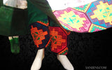Afghan Gown Persian Fashion Long Dress In White Color Muslim Costume