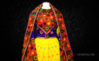 persian wedding dress, afghan fashion
